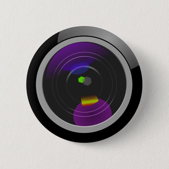 Camera Pinback Button (Front)