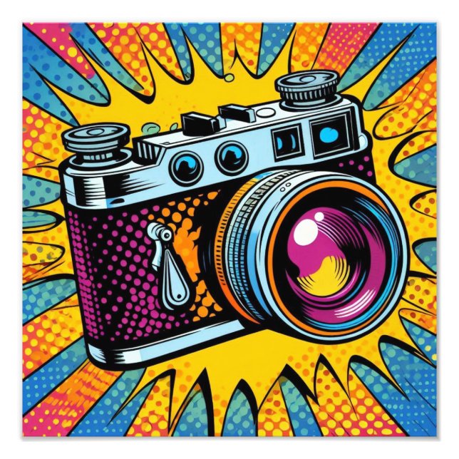 Camera poster! photo print (Front)