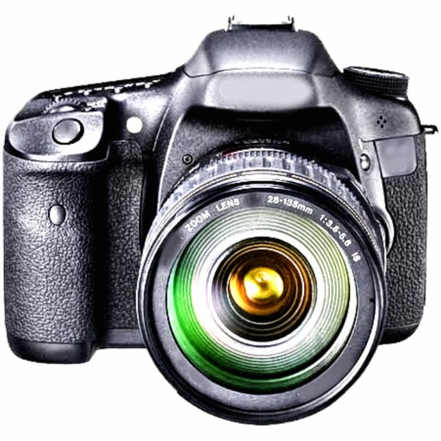 Camera sculpture, cut out (Front)