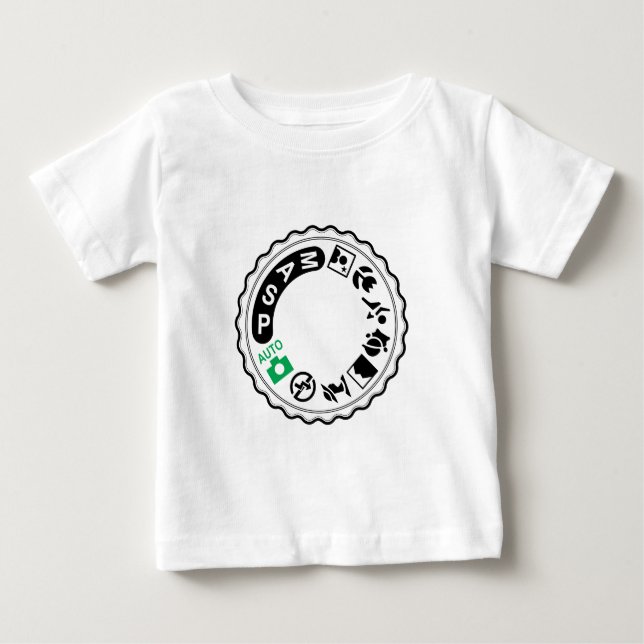 Camera Selection Dial Baby T-Shirt (Front)