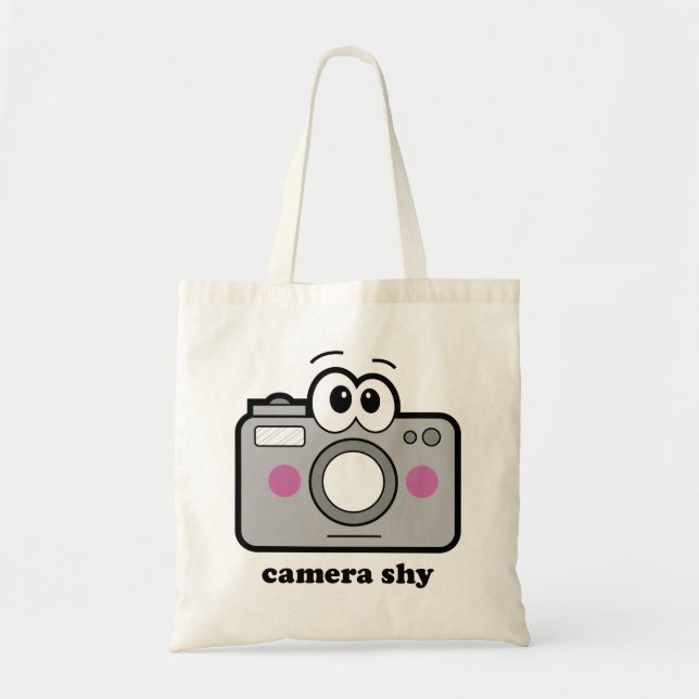 Camera Shy Tote Bag (Front)