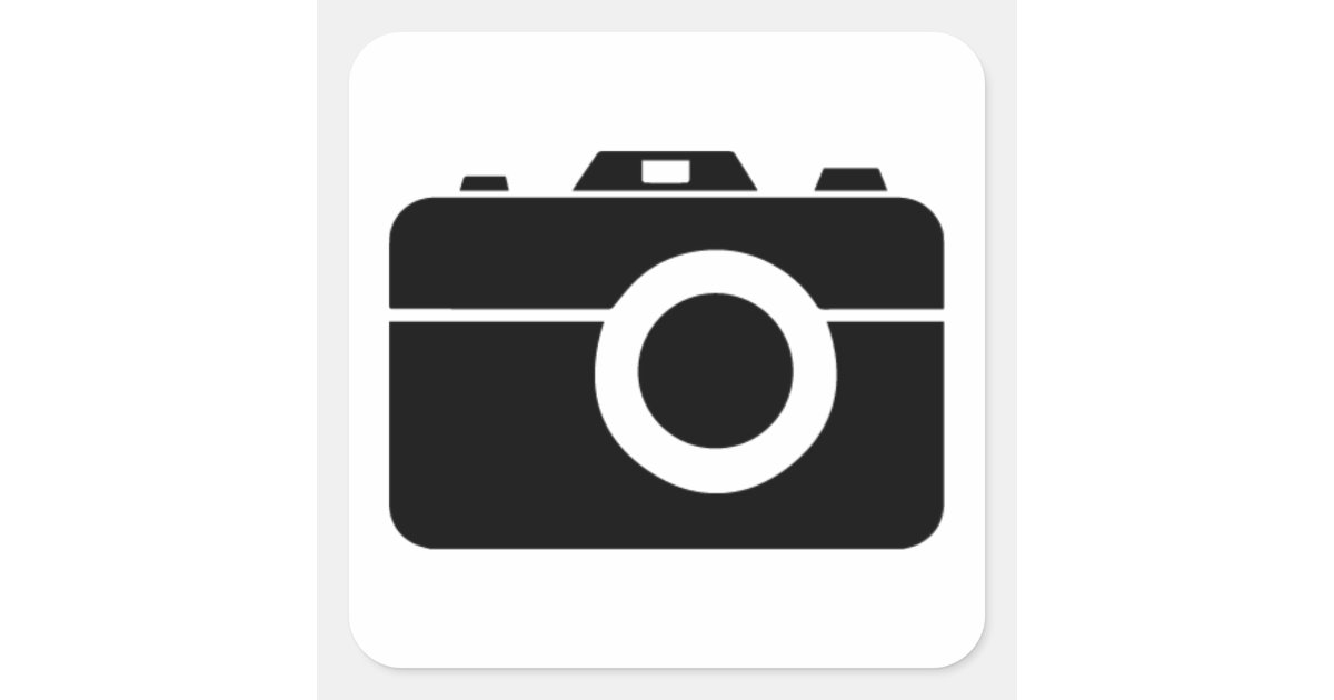 Camera Stickers | Zazzle