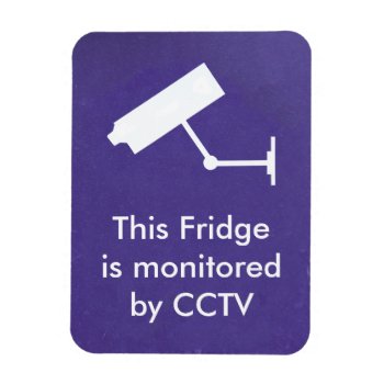 Camera Surveillance Cctv Roomate Refrigerator Magnet by wheresmymojo at Zazzle