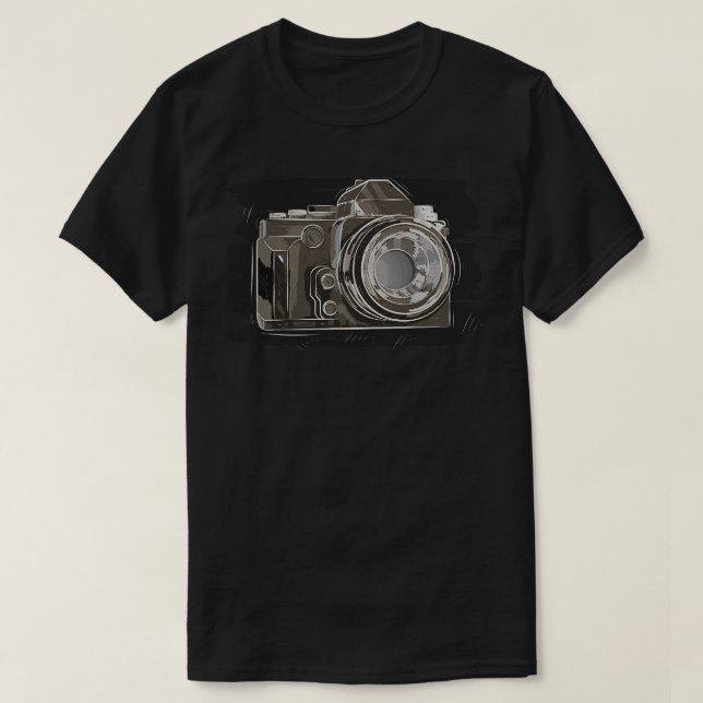 Camera T-Shirt (Design Front)