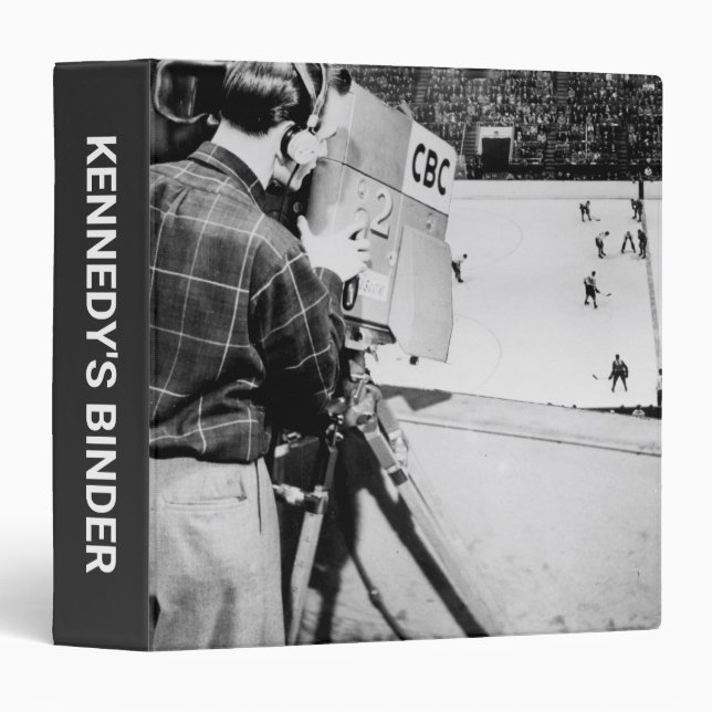 Camera Technician 3 Ring Binder (Front/Spine)