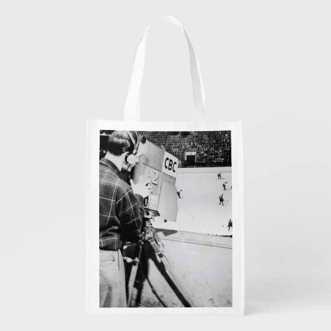 Camera Technician Grocery Bag (Front)