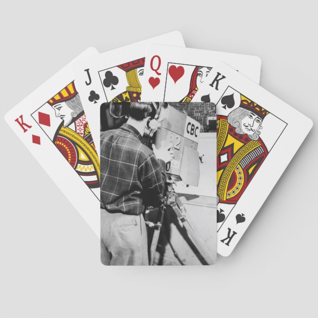 Camera Technician Poker Cards (Back)