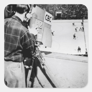 Camera Technician Square Sticker