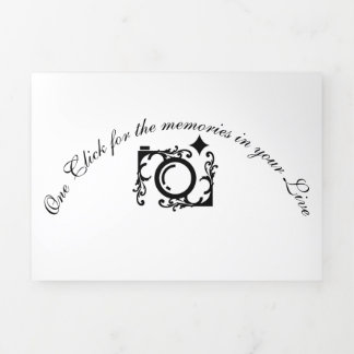camera voucher Tri-Fold holiday card