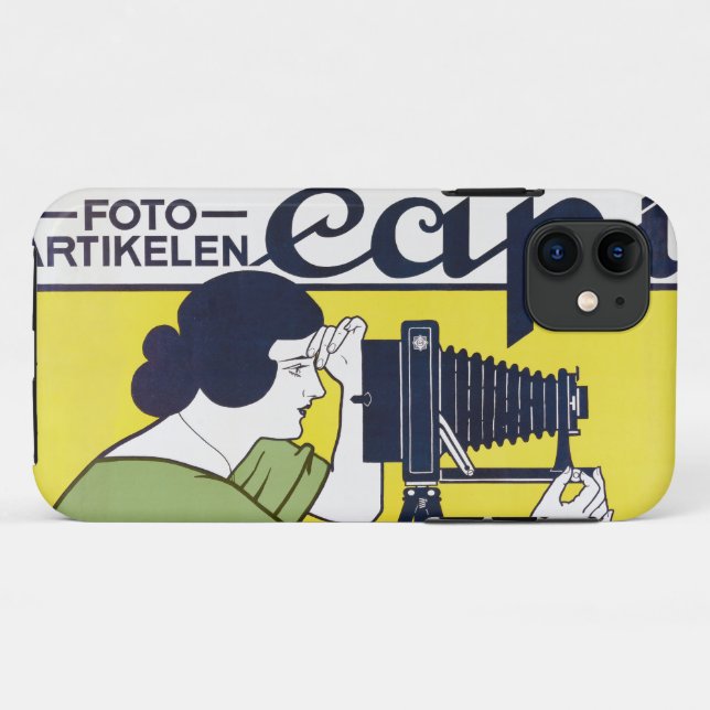 Camera Woman, Photographer, Van Caspel Case-Mate iPhone Case (Back (Horizontal))