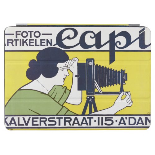 Camera Woman Photographer Van Caspel iPad Air Cover
