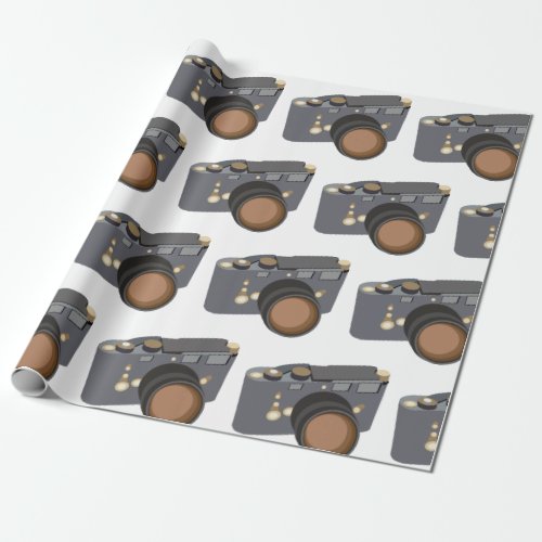 Camera Wrapping Paper