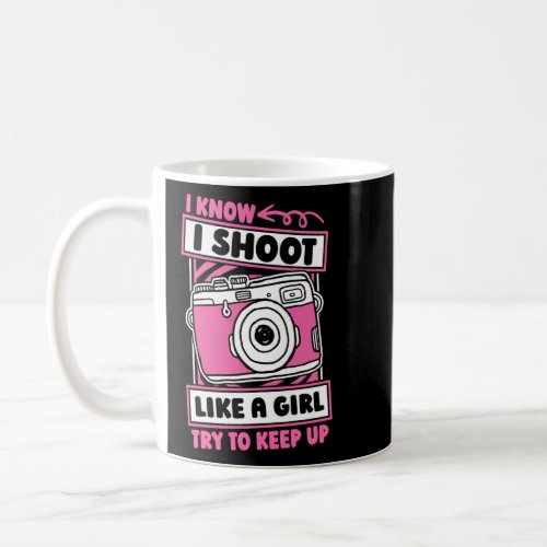 Cameraman Girl Videographer Videography Cameraman  Coffee Mug