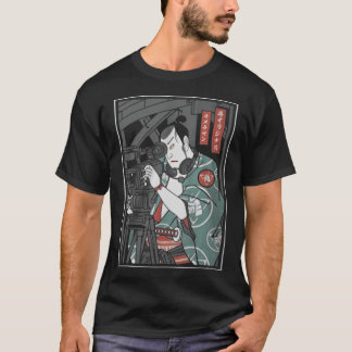 CAMERAMAN SAMURAI t-shirt photographer samurai