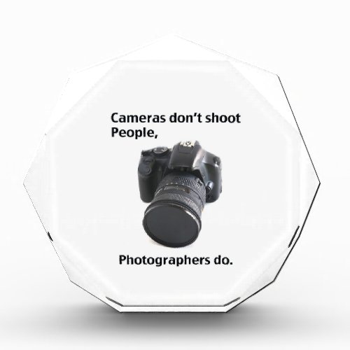 Cameras dont shoot people award