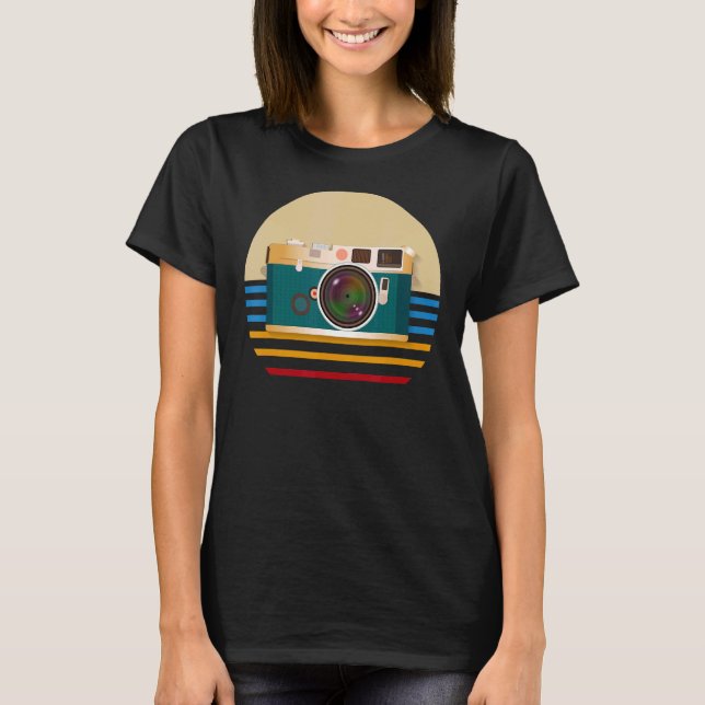 Cameras Don't Take Photos Photographers Do Photogr T-Shirt (Front)