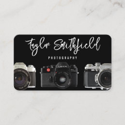 Cameras Photography Business Card