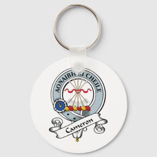 Cameron Clan Badge Keychain