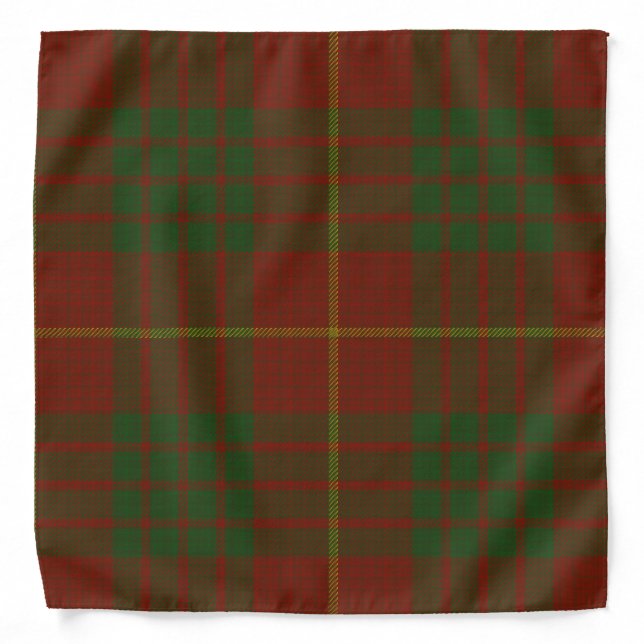 Cameron Clan Tartan Bandana (Front)
