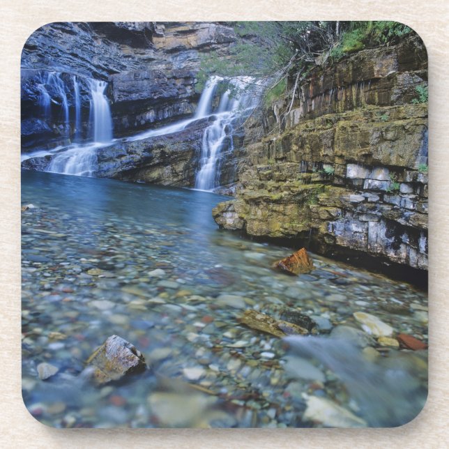 Cameron Falls in Waterton Lakes National Park in 2 Coaster (Front)