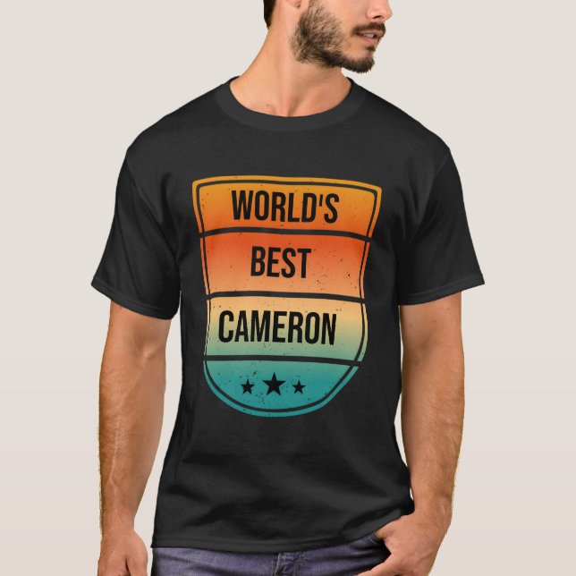 Cameron Name T-Shirt (Front)
