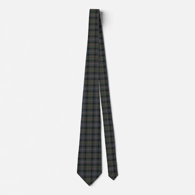 Cameron of Erracht Ancient Scottish Tartan Plaid Neck Tie (Front)