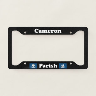 Cameron Parish Louisiana LPF License Plate Frame