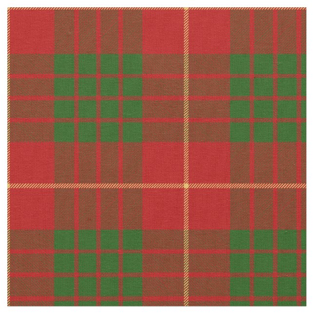 Cameron Tartan Print Fabric (Close Up)