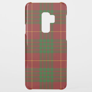 Cameron tartan red green plaid uncommon samsung galaxy s9 plus case