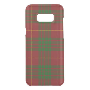 Cameron tartan red green plaid uncommon samsung galaxy s8+ case