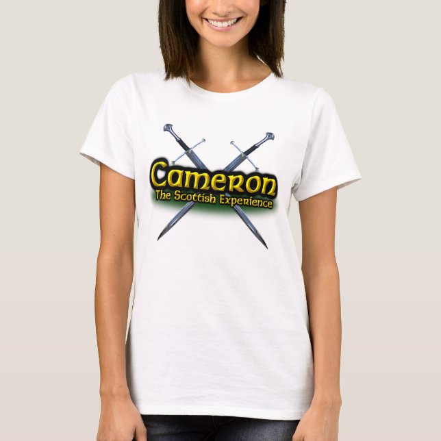 Cameron The Scottish Experience Clan T-Shirt (Front)