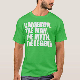 CameronCameron Name Cameron given name T-Shirt