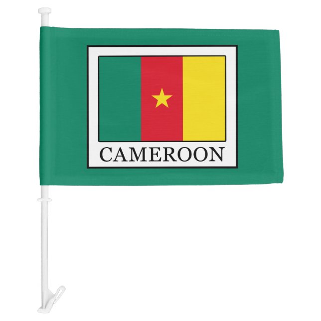 Cameroon Car Flag (Front)