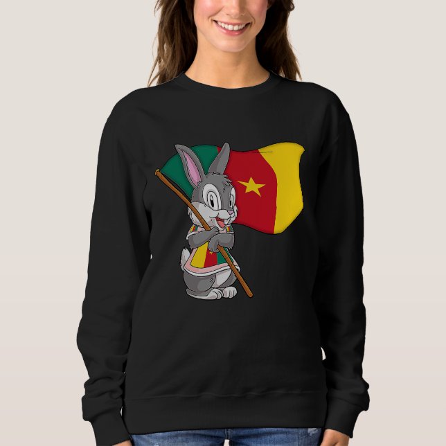 Cameroon fan rabbit sweatshirt (Front)