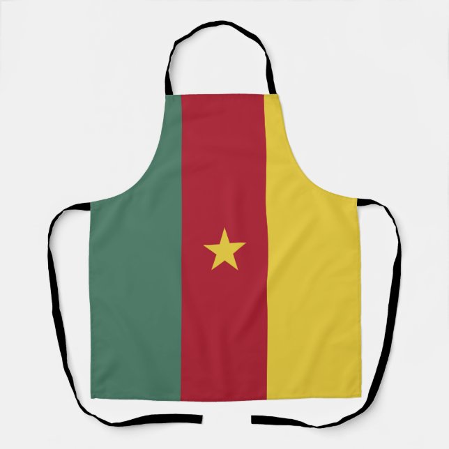 Cameroon flag apron (Front)