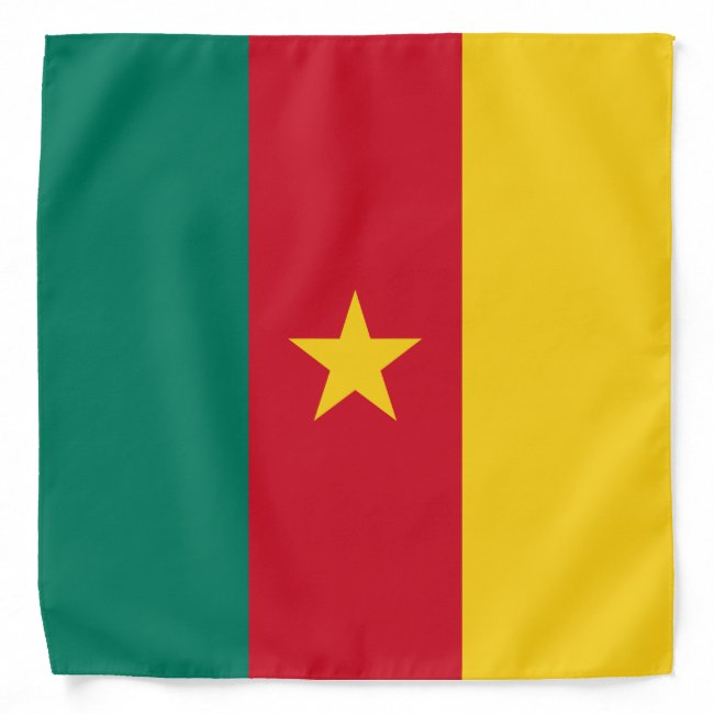 Cameroon Flag Bandana