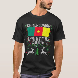 Cameroon Flag Cameroonian Christmas Sweater