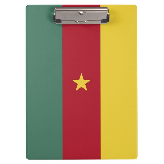 Cameroon flag clipboard (Front)