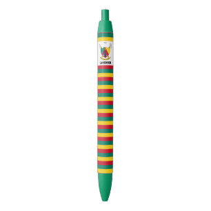 Cameroon Flag Cute Patriotic Pen