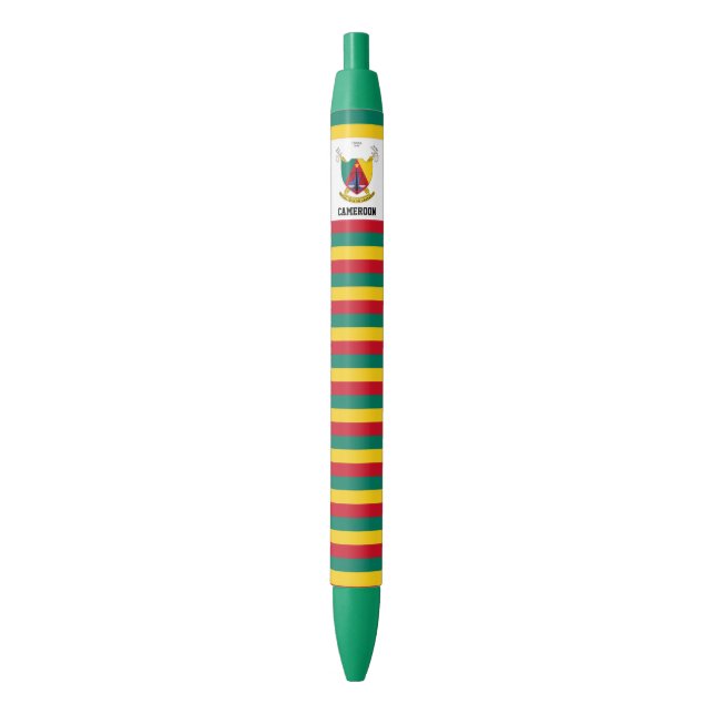 Cameroon Flag Cute Patriotic Pen (Front Vertical)