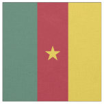 Cameroon flag fabric