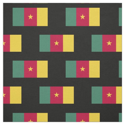 Cameroon Flag Fabric
