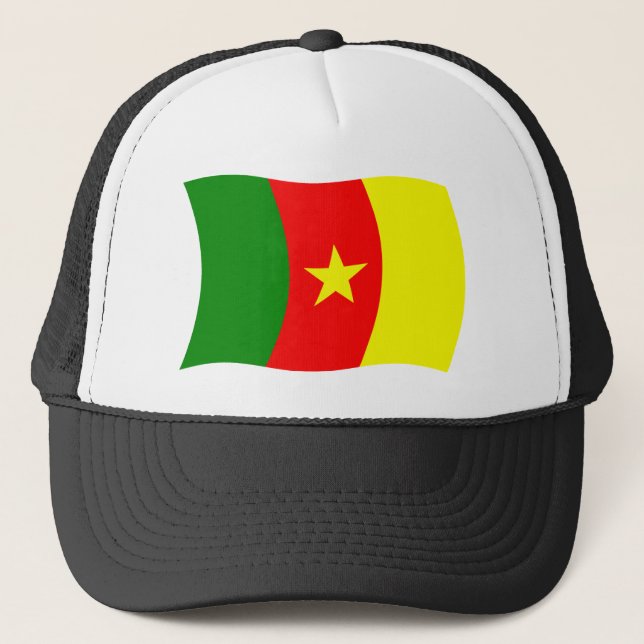 Cameroon Flag Hat (Front)