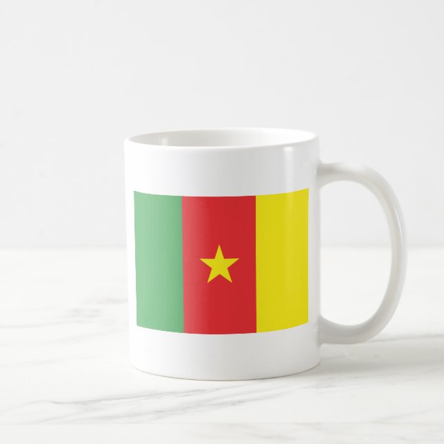 CAMEROON FLAG Mug (Right)