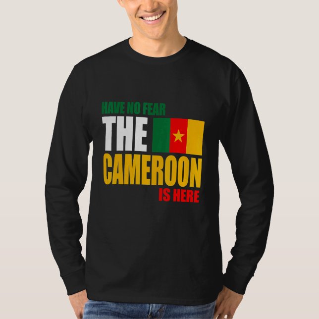Cameroon Flag of Cameroon Cameroon Flag T-Shirt (Front)