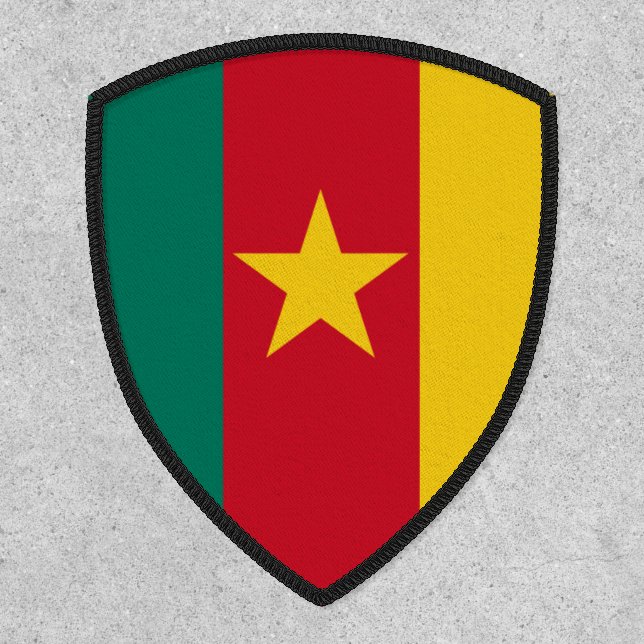 Cameroon Flag Patch (Front)