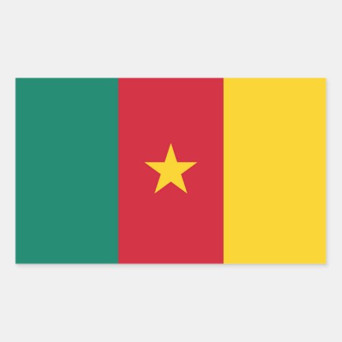 Cameroon Flag Sticker
