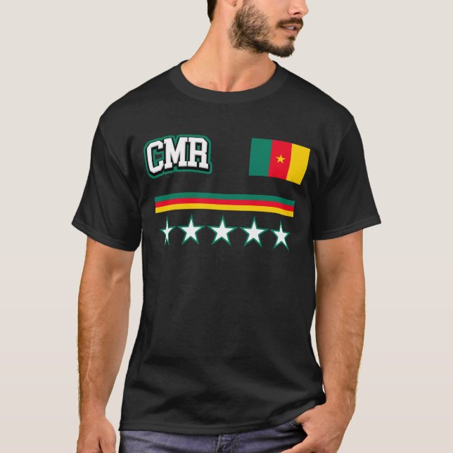 Cameroon Flag T-Shirt (Front)