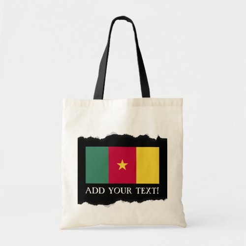 Cameroon Flag Tote Bag