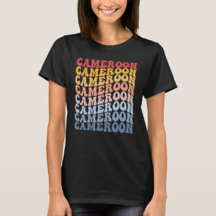 Cameroon Groovy Retro Cameroonian T-Shirt